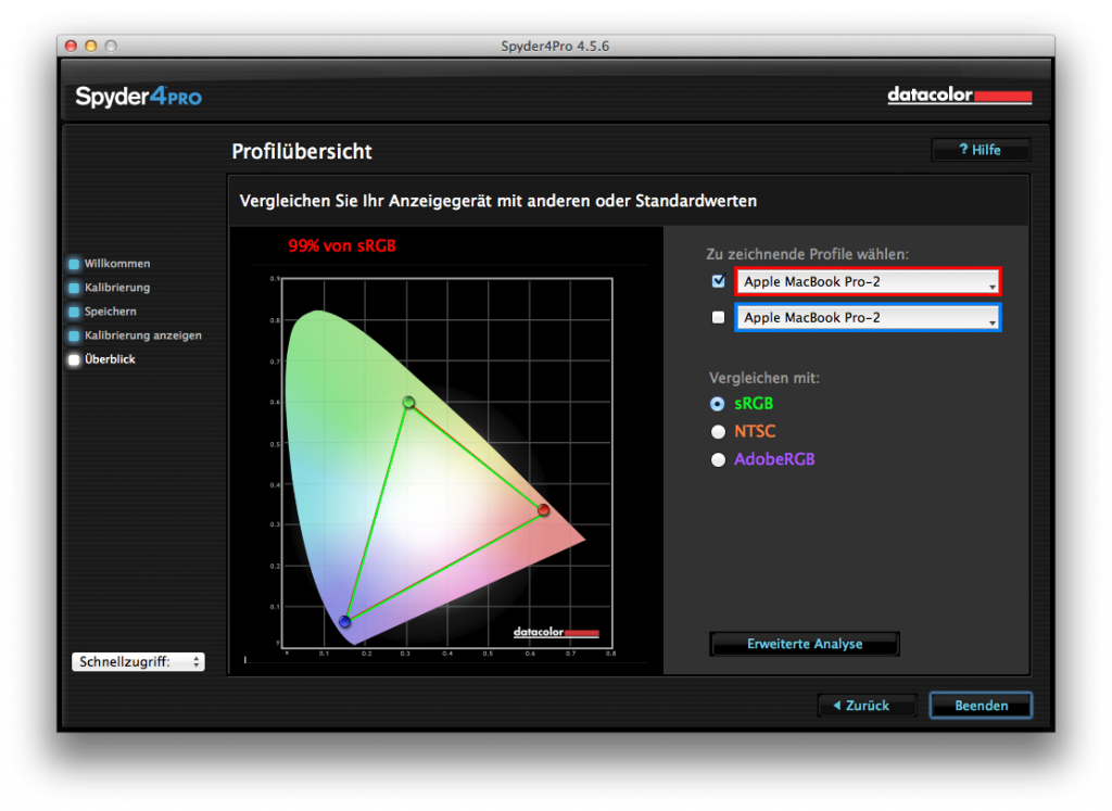 Калибровка 10. NTSC или Adobe RGB. Охват цветового пространства на Mac. Display model SRGB. SRGB 100%.